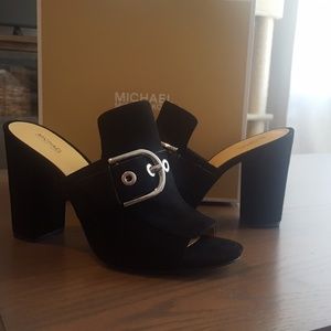 MICHAEL Michael Kors Cooper Peep Toe Mule
